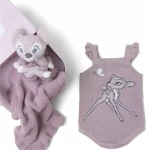 Barefoot Dreams x Disney Baby Set in Faded Rose